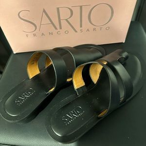 Franco Sarto leather sandals, size 8.
